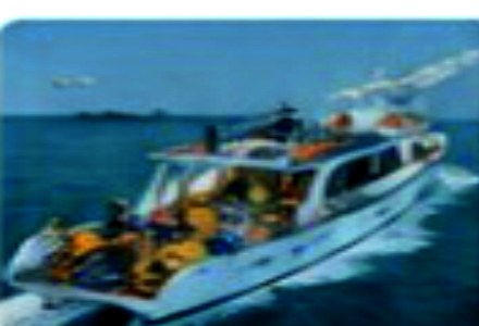 Dive boat leaving the harbor